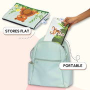Curious Cub Tummy-Time Book & Mirror - 0-12 Months