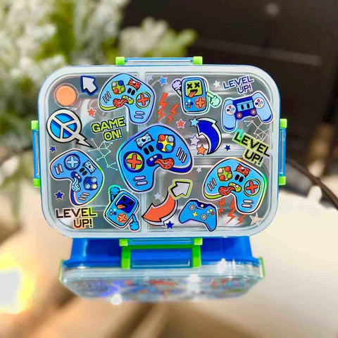 Lunch Box Transparent  - 3 Compartment