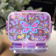 Lunch Box Transparent  - 3 Compartment