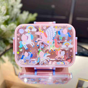 Lunch Box Transparent  - 3 Compartment