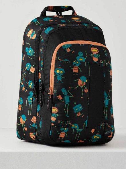 Wildcraft Robot Black Backpack - The Write Stuff