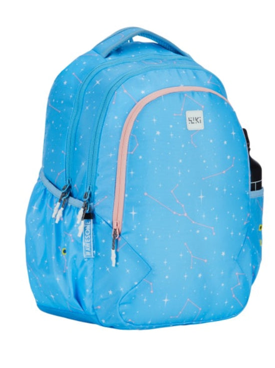 Wildcraft WIKI Light Blue Constellation School Bag - 17Inches