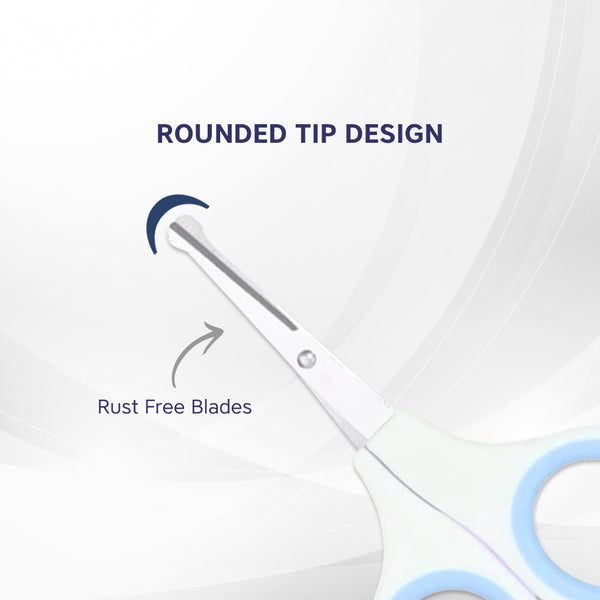 Hopop - Baby Safety Nail Scissors with Rounded Head