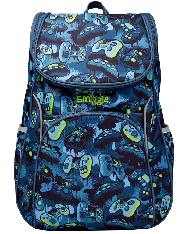 Smiggle Blue Vivid Access Backpack