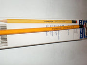 Pencil Staedtler 134-2B with Eraser Tip 12 Pcs Pack