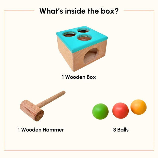 Curious Cub Ball Hammer – 6 Months - 2 Years