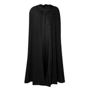 Halloween Cap Big 120 CM – Full Black Costume Cape for Kids & Adults