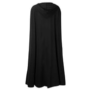 Halloween Cap Big 120 CM – Full Black Costume Cape for Kids & Adults