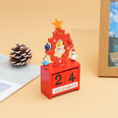 Christmas Desk Calendar - Tree Design - The Write Stuff