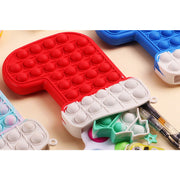 Christmas Stocking Pop It Good Coin Pouch - The Write Stuff