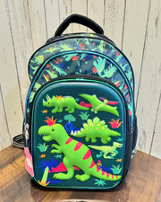 Dino School Bag Combo