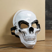 Light Up Scull Head Halloween Mask