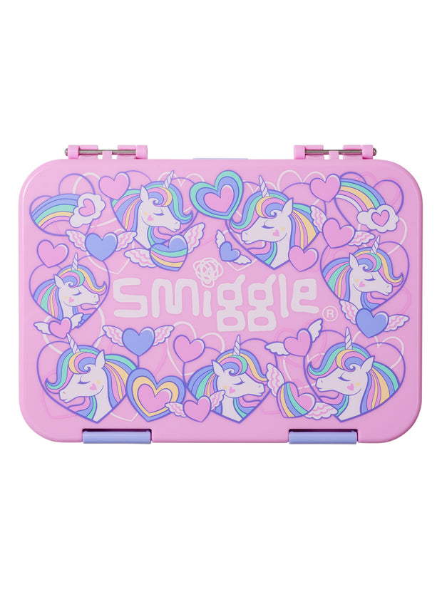 Smiggle Fly High Happy Medium Bento Lunchbox