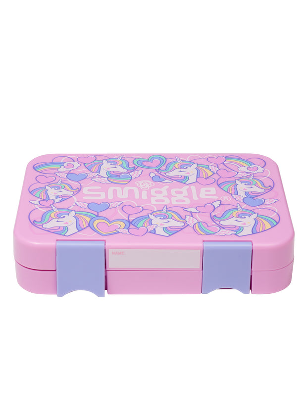 Smiggle Fly High Happy Medium Bento Lunchbox