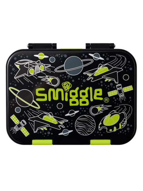 Smiggle Fly High Happy Medium  Bento Lunchbox- Space