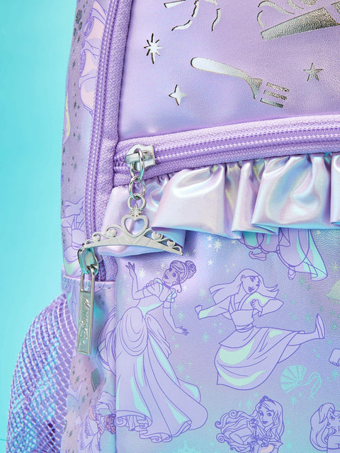 Smiggle- Disney Princess Lilac Classic Backpack