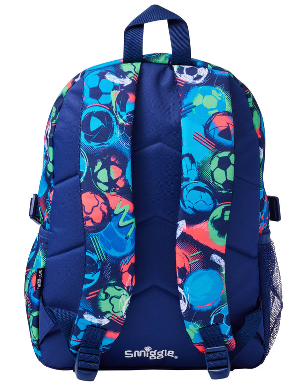 Smiggle Classic Football Print Backpack