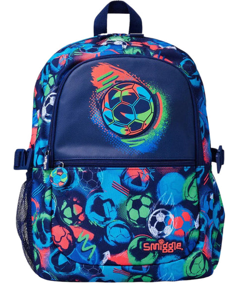 Smiggle Classic Football Print Backpack