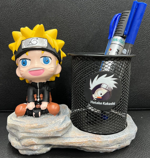 Naruto Action Figure Pen Stand