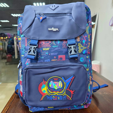 Smiggle foldover Astronaut Backpack