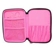 Smiggle Away Hardtop Double Up Kitty Pink Pencil Case