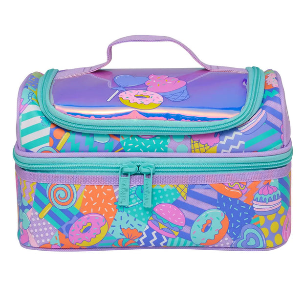 Smiggle Away Double Decker Donut Lunchbag