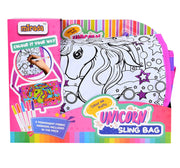 Mirada Color Your Own Unicorn Sling Bag