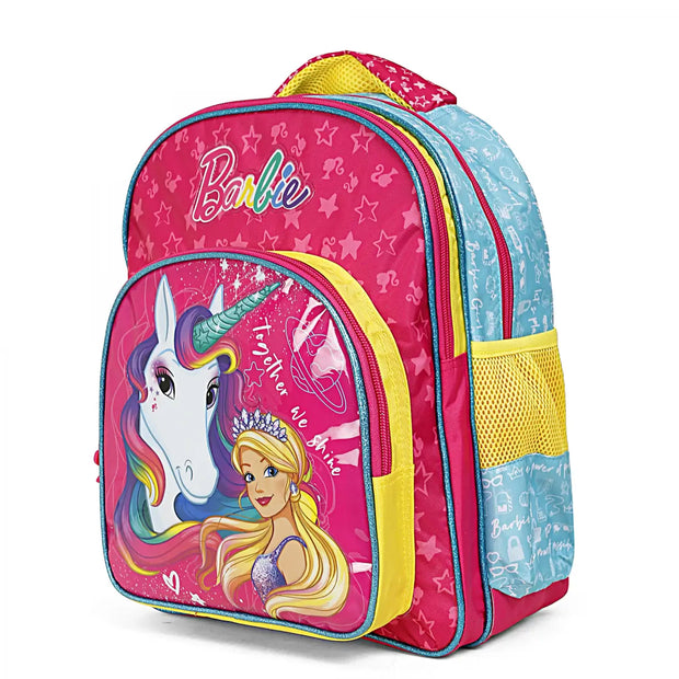 Striders- Barbie Unicorn School Bags  - 16Inches