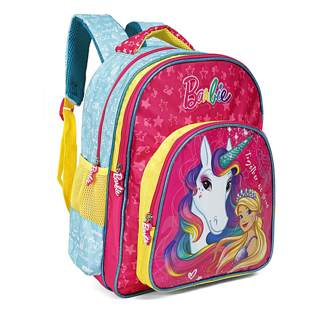 Striders- Barbie Unicorn School Bags  - 16Inches