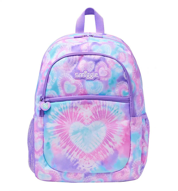 Smiggle Heart Classic Lilac Backpack