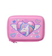 Smiggle Fly High Unicorn Hardtop Double Up Pencil Case