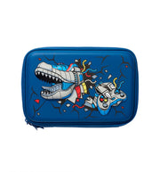 Smiggle Fly High Dino Hardtop Double Up Pencil Case