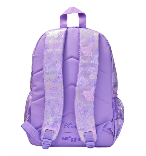 Smiggle- Disney Princess Lilac Classic Backpack