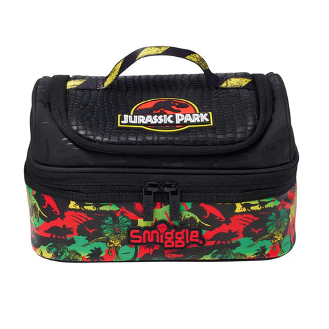 Smiggle Jurassic Park Double Decker Lunch Bag