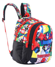 Striders- Transformers Boss Multicolor School Bag - 14Inches