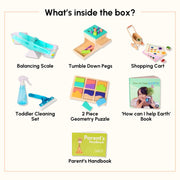 Curious Cub Montessori Learning Wooden Baby Toys  - Level 13: 2.6+ Yrs - The Write Stuff