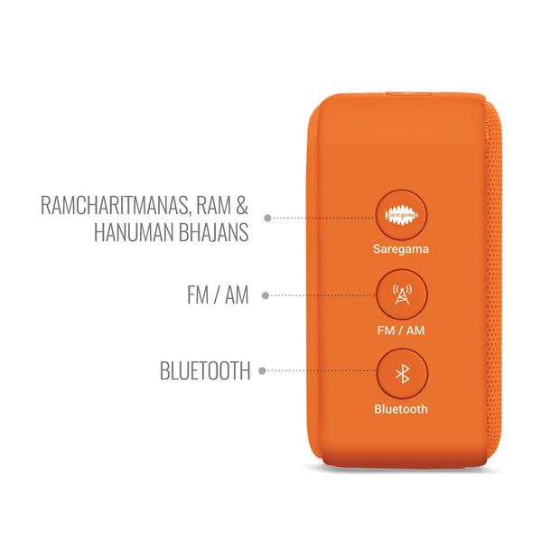 Jai Shree Ram Bluetooth Speaker – Jai Shri Ram Design - The Write Stuff
