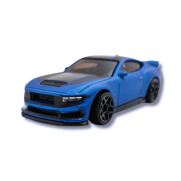 Hot Wheels 1:64 Ford Mustang Dark Horse – Then and Now Series | Blue Die-Cast Car by Small CLAP