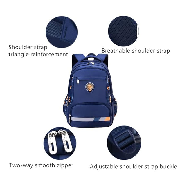 Rain Resistant Double Shoulder Waterproof Backpack - The Write Stuff