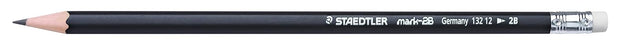 Staedtler 2B Mark Exam Pencils, containing 12 pencils