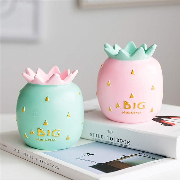 Pineapple Pen Holder