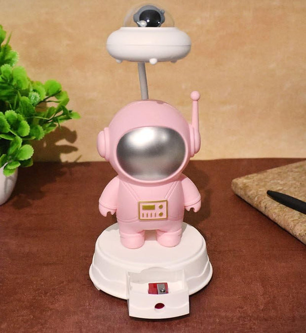 Astronaut Lamp With Sharpener - The Write Stuff