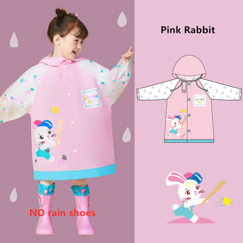 Raincoat for Kids -  Waterproof and Windproof - The Write Stuff