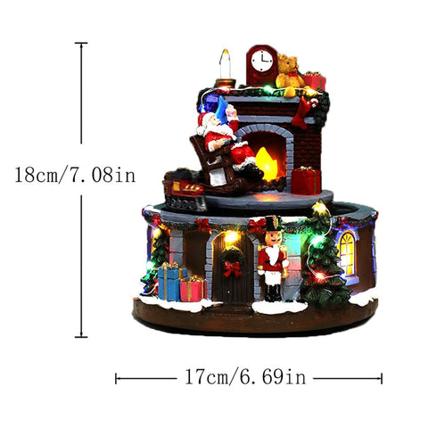 Christmas Rotating Santa Workshop - The Write Stuff