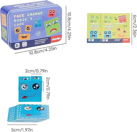 Face Changing Magic Cube Puzzle - The Write Stuff