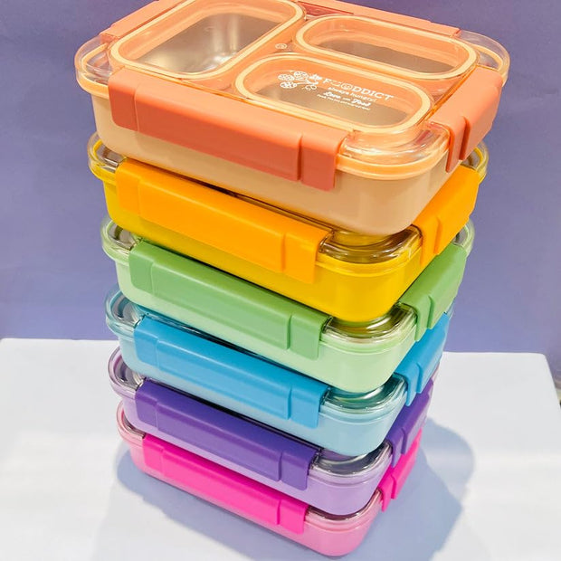 Tokyo Table SS Lunch Box with 3 compartment - 710ml