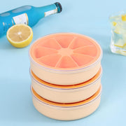 Orange Shape Silicon Ice Cube Tray
