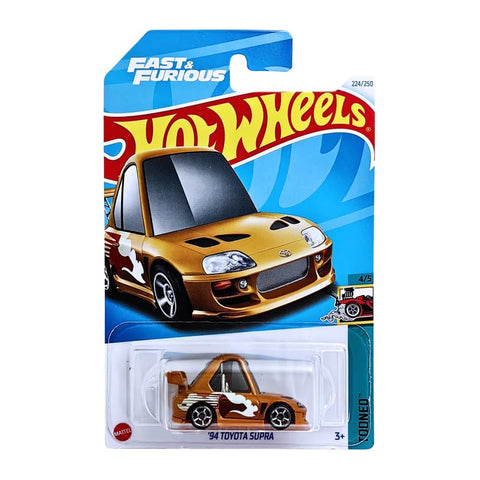 Hot Wheels ’94 Toyota Supra Tooned – Die-Cast Car