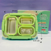 Tokyo Table SS Lunch Box with 3 compartment - 710ml