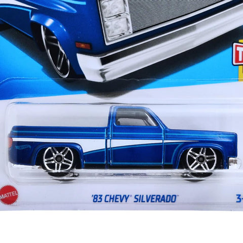 Hot Wheels ’83 Chevy Silverado – Then and Now Series Die-Cast Truck